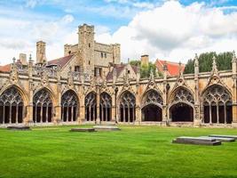 HDR Cathedral in Canterbury, UK photo