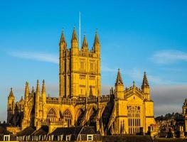 HDR Bath Abbey in Bath photo