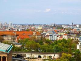 HDR Berlin aerial view photo