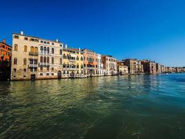 HDR Canal Grande in Venice photo