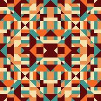 Abstract Geometric Kaleidoscope Pattern vector