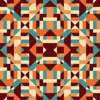 Abstract Geometric Kaleidoscope Pattern vector