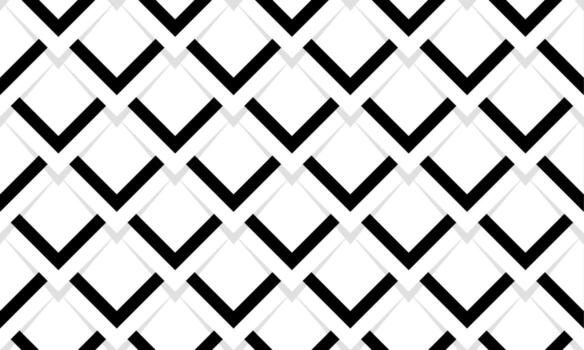 patrón geométrico monocromático del rectángulo del rombo blanco y negro para el papel pintado abstracto o el elemento gráfico vector