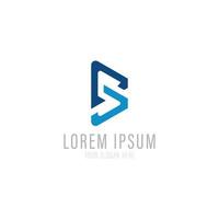Vector logo design template for business. Technology innovation sign.