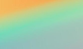 Combination of beautiful bright orange, green and blue color gradient background, soft and smooth texture vector