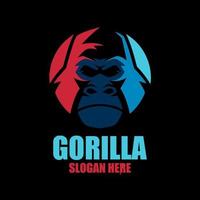 Gorilla Logo Templates vector