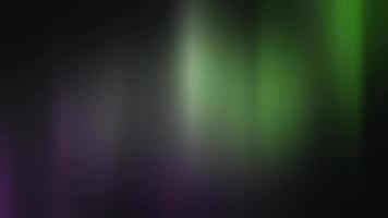 Purple and green aurora gradient animation in dark video