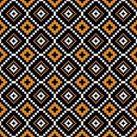 Geometric seamless pattern design for fabric background vector