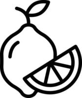 Lemon Vector Icon Design Illustration