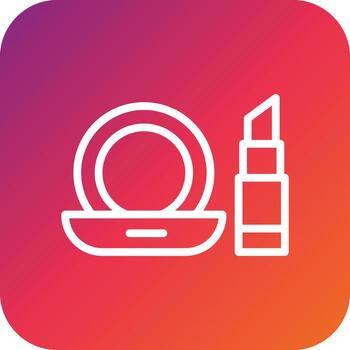 icono de vector de maquillaje