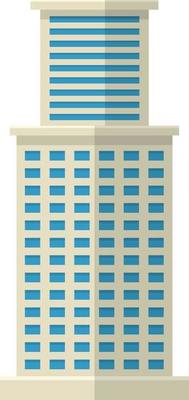 Skyscraper city building
