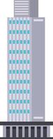 Skyscraper city building vector