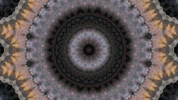 kalejdoskop mörkbrun abstrakt bakgrund video