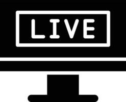 Live Stream Vector Icon