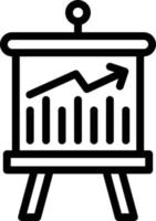 Stock market Vector Icon Design Illustration