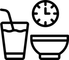 Fasting Vector Icon Design Illustration