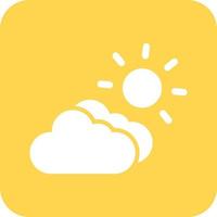Cloudy Vector Icon