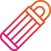 Sleeping Bag Vector Icon Design Illustration