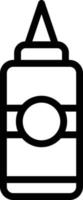 Ketchup Vector Icon Design Illustration