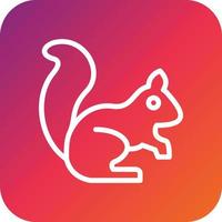 Squirrel Vector Icon