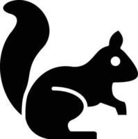 Squirrel Vector Icon