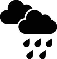 Rain Vector Icon