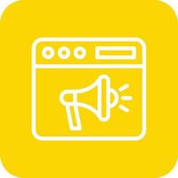 Web Promotion Vector Icon