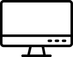 Lcd Vector Icon Design Illustration