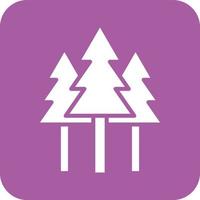 Forest Vector Icon Design Illustration