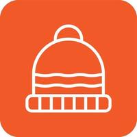 Beanie Vector Icon Design Illustration