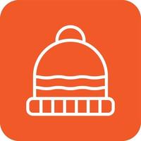 Beanie Vector Icon Design Illustration