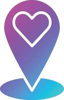Wedding location Vector Icon