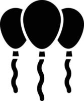 Balloons Vector Icon