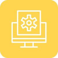 icono de vector de optimización web