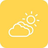 Cloudy Vector Icon