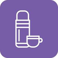 Thermos Vector Icon Design Illustration
