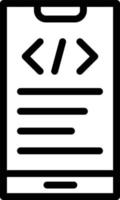 App development Vector Icon Design Illustration