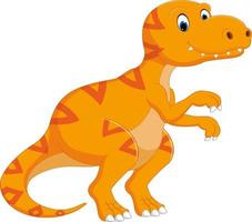 cute Tyrannosaurus cartoon vector