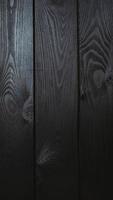 Wooden texture of black boards background. . Copy, empty space for text. photo