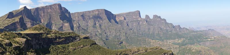 Parque nacional de las montañas de Semien, Etiopía, África foto