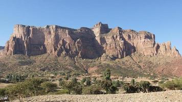 paisaje, tigray, etiopía, áfrica foto