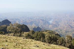 Parque nacional de las montañas de Semien, Etiopía, África foto