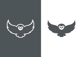 owl  logo design vector