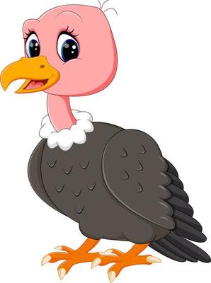 illustration of Vulture cartoon