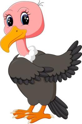 illustration of Vulture cartoon