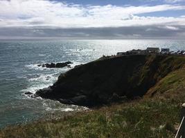 A view of the Cornwall Coast at Lizard Point photo