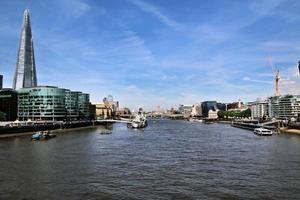 A view of the River Thames in London photo