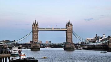 A view of Tower Bridge in London photo