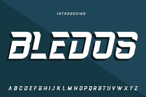 Sport Modern Italic Alphabet Font. Typography urban style fonts for technology, digital, movie logo design. vector illustration