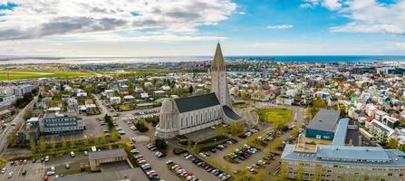 iglesia hallgrimskirkja en reykjavik. foto